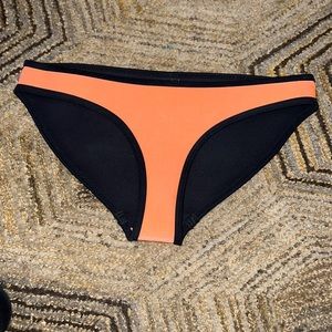 triangl orange bikini bottoms